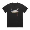 Mens Heavy Faded Oversized Tee (same day) Thumbnail